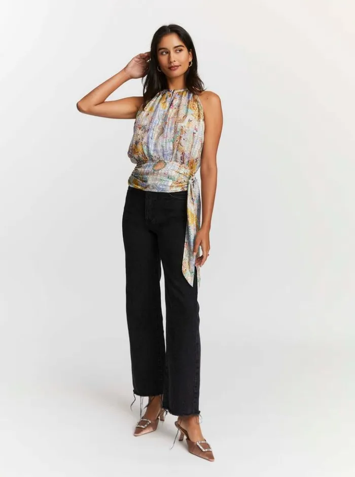 Women Robert Graham Tops Ava Blouse Multi