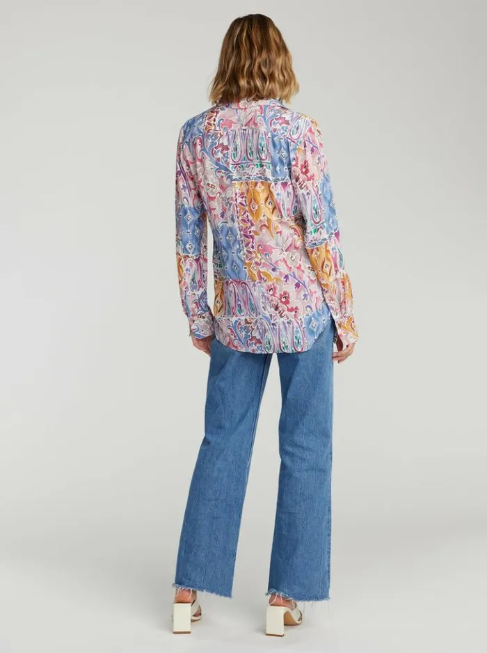 Women Robert Graham Tops Gabriela Shirt Multi