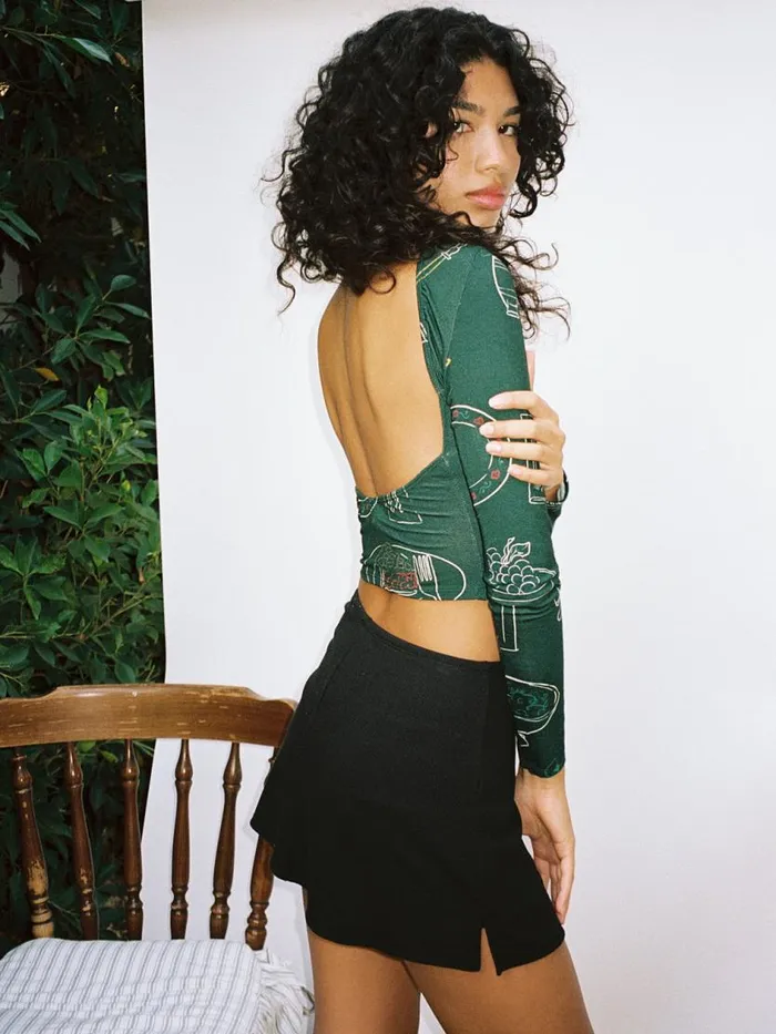 Women Rowan Top Set The Table Forest Lisa Says Gah Sleeveless Tops