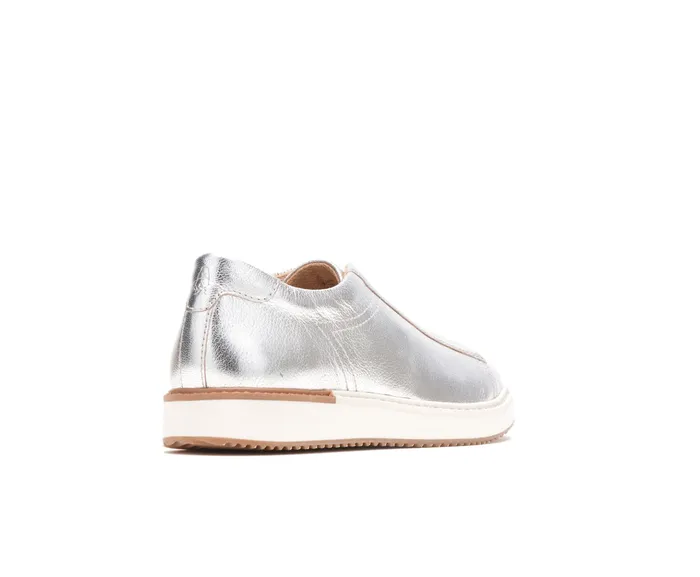 Women Sabine Sneaker Silver Metallic Leather Sneakers Hush Puppies Women Sabine Sneaker Silver Metallic Leather Sneakers Hush Puppies