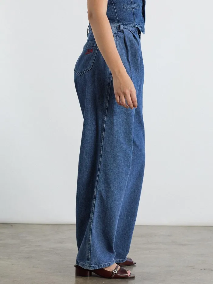 Women Sailor Jeans Vintage Wash Lisa Says Gah Denim