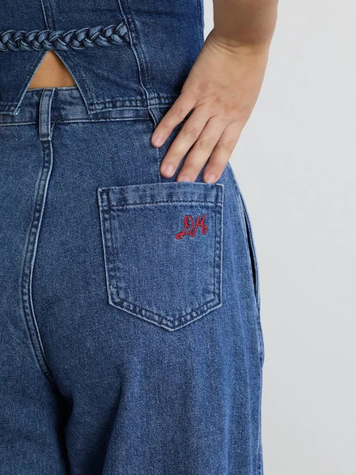 Women Sailor Jeans Vintage Wash Lisa Says Gah Denim