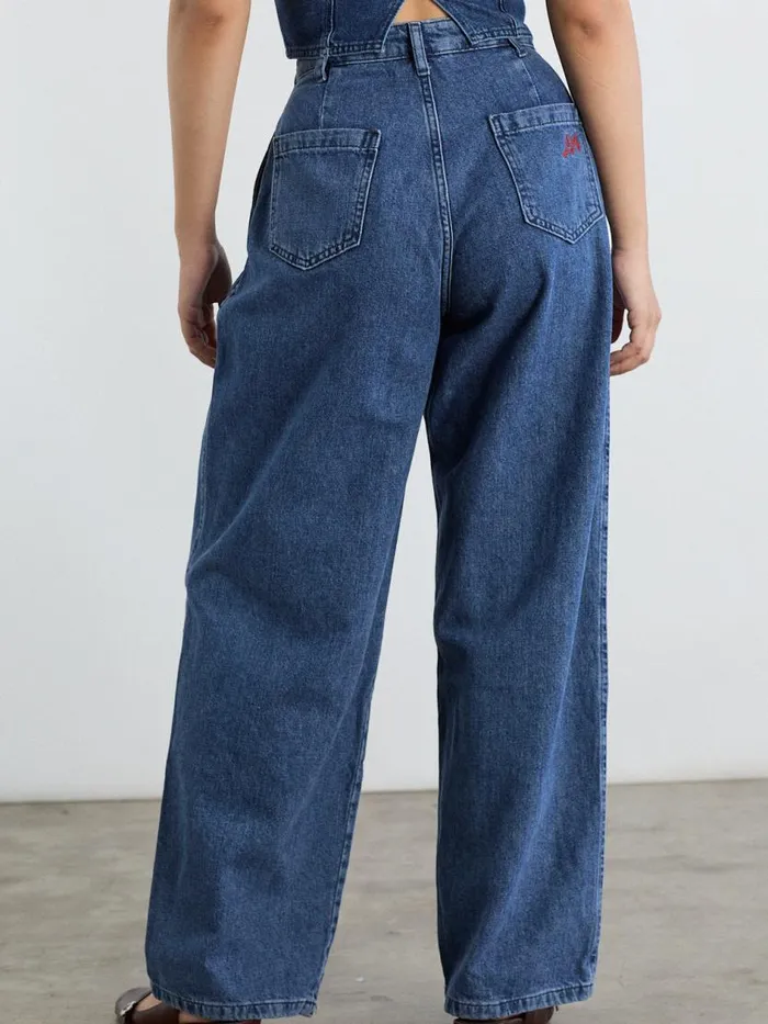 Women Sailor Jeans Vintage Wash Lisa Says Gah Denim