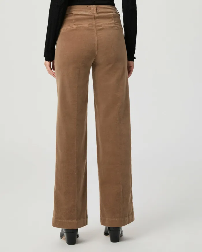 Women Sasha 32 Inch Wide Leg Pant 8211 Burnt Sugar Corduory Pants PAIGE Women Sasha 32 Inch Wide Leg Pant 8211 Burnt Sugar Corduory Pants PAIGE