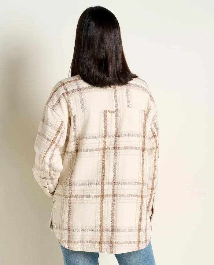 Women Shirts and Tops Toad and Co Conifer Shirt Jacket Oatmeal
