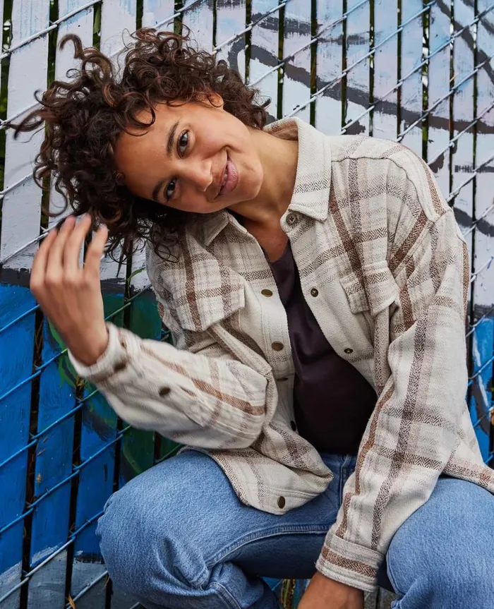 Women Shirts and Tops Toad and Co Conifer Shirt Jacket Oatmeal
