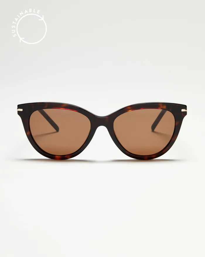 Women Shop Sunglasses PAIGE Micah Sunglasses 8211 Tortoise