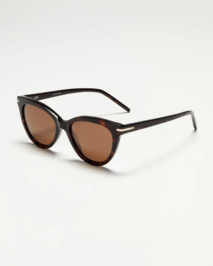 Women Shop Sunglasses PAIGE Micah Sunglasses 8211 Tortoise