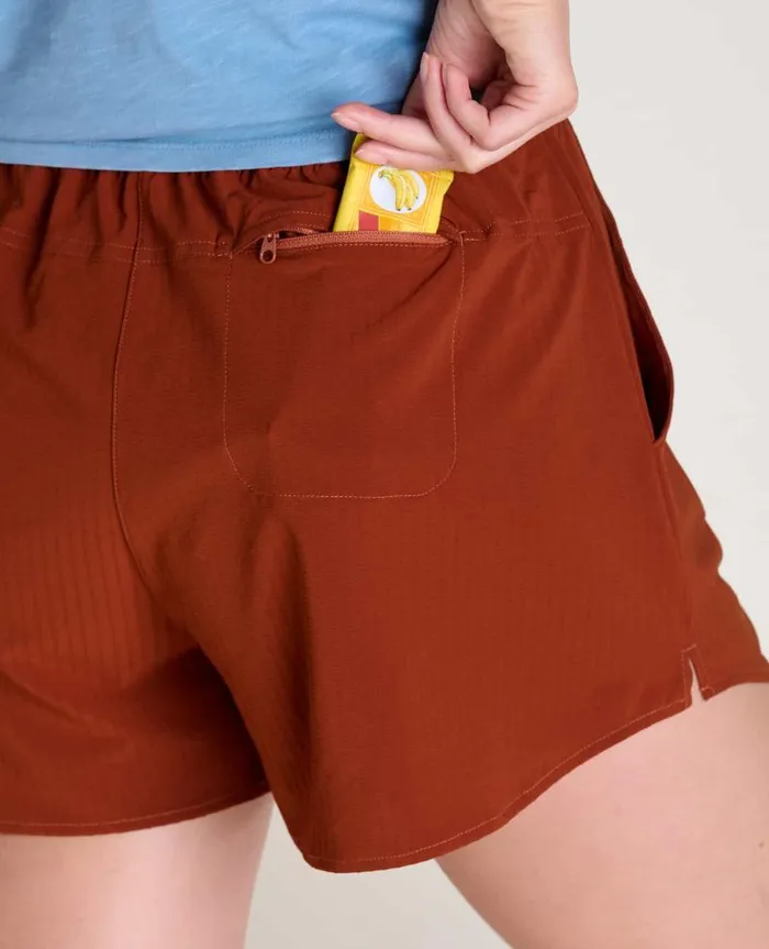 Women Shorts Toad and Co Sunkissed PullOn Short II Cinnamon Texture