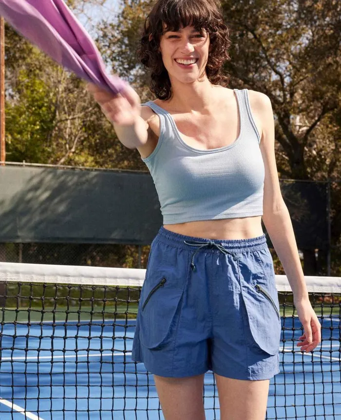 Women Shorts Toad and Co Trailscape PullOn Short Cornflower