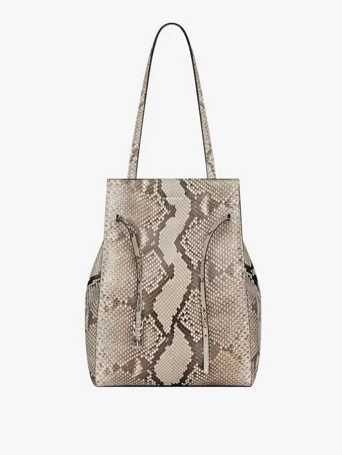 Women Shoulder Bags Givenchy Medium Voyou Tote Bag In Python Greynatural Women Shoulder Bags Givenchy Medium Voyou Tote Bag In Python Greynatural
