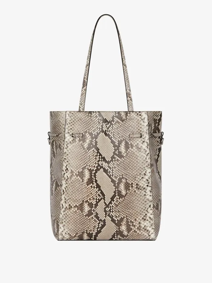 Women Shoulder Bags Givenchy Medium Voyou Tote Bag In Python Greynatural Women Shoulder Bags Givenchy Medium Voyou Tote Bag In Python Greynatural