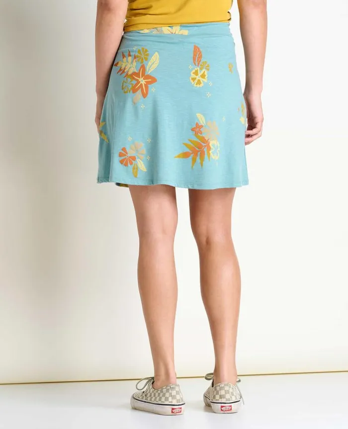 Women Skirts and Skorts Toad and Co Chaka Skirt Mineral Lg Floral Print