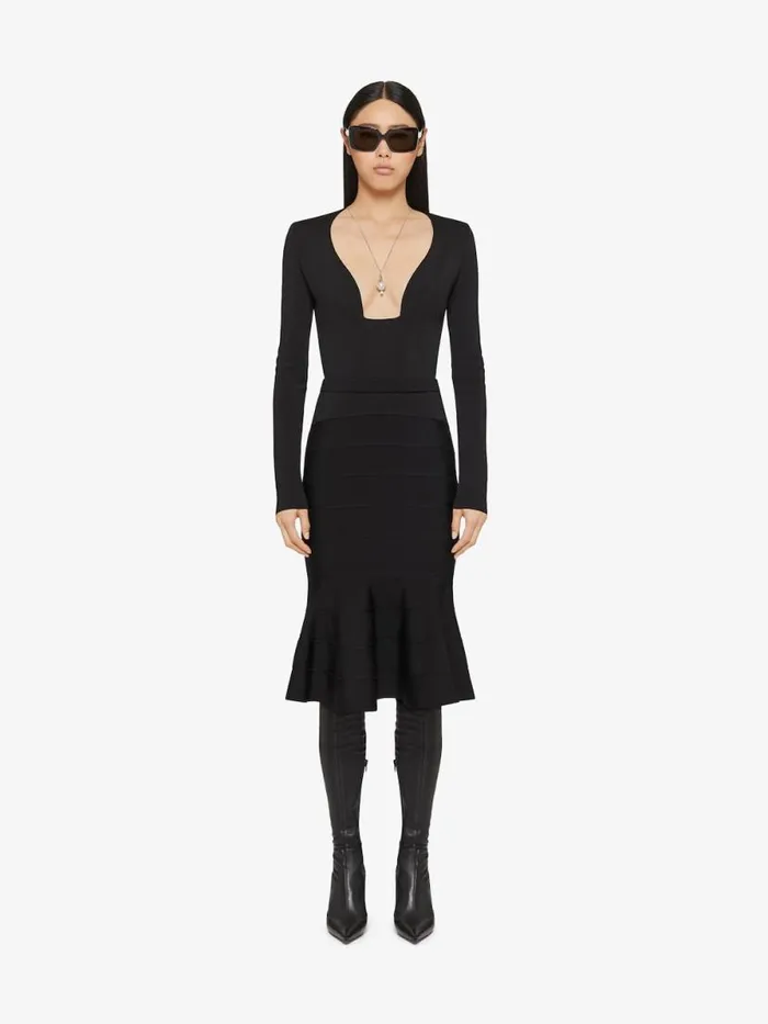 Women Skirts Givenchy Skirt In Knit Black