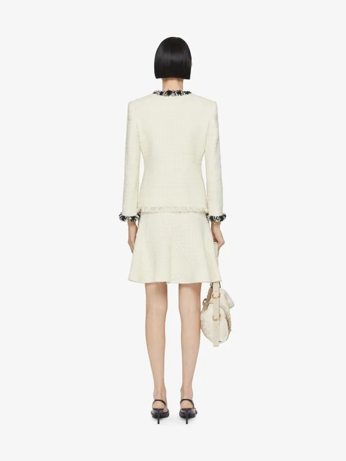 Women Skirts Givenchy Skirt In Tweed Ecru