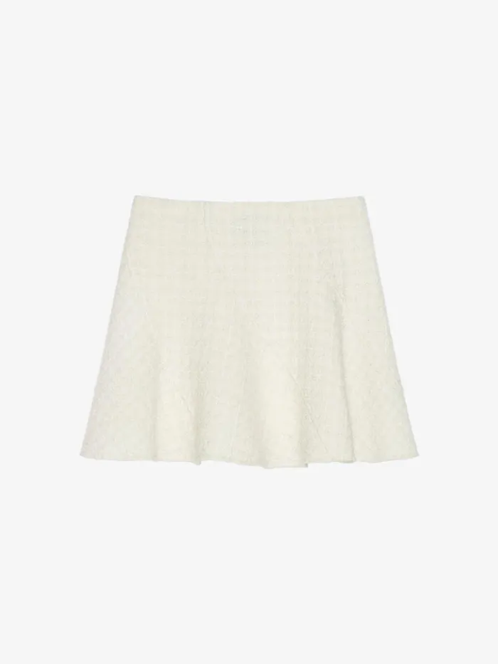Women Skirts Givenchy Skirt In Tweed Ecru