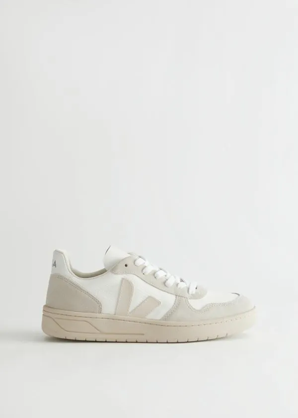 Women Sneakers and Other Stories Veja V10 Sneakers Whiteandbeige
