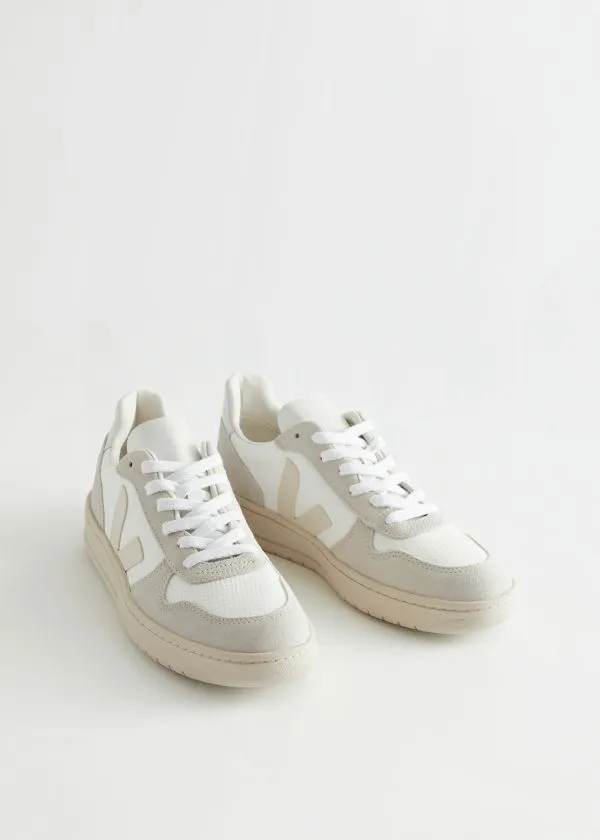 Women Sneakers and Other Stories Veja V10 Sneakers Whiteandbeige