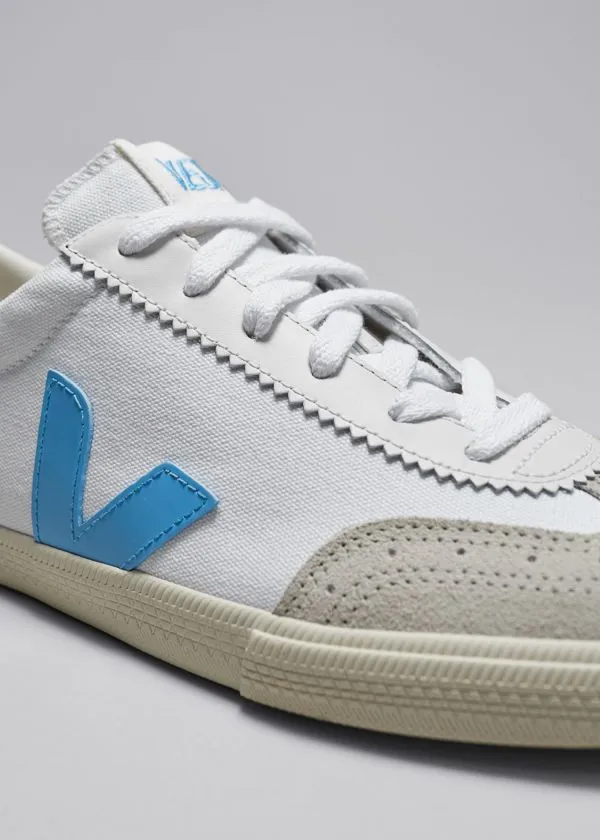 Women Sneakers and Other Stories Veja Volley Canvas Sneakers Light Blueandwhite