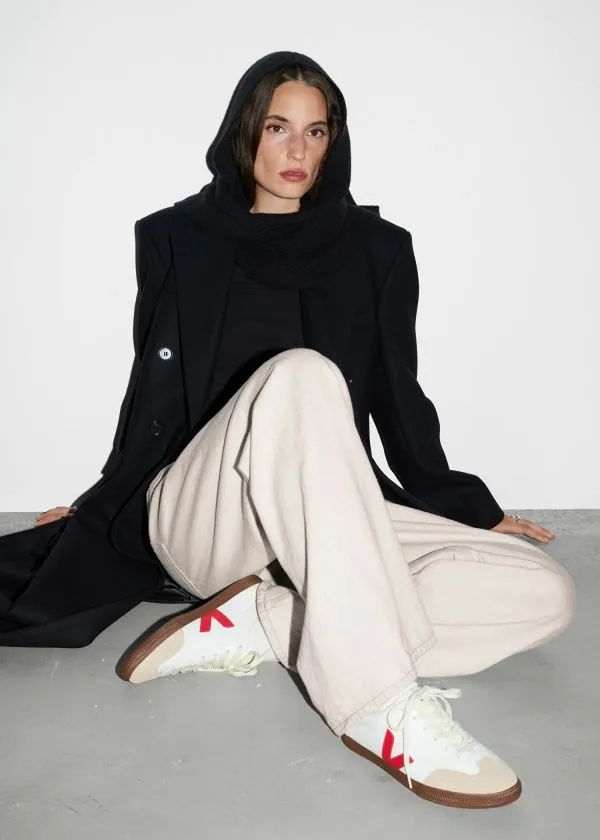 Women Sneakers and Other Stories Veja Volley Sneakers Ivoryandruby Red Women Sneakers and Other Stories Veja Volley Sneakers Ivoryandruby Red