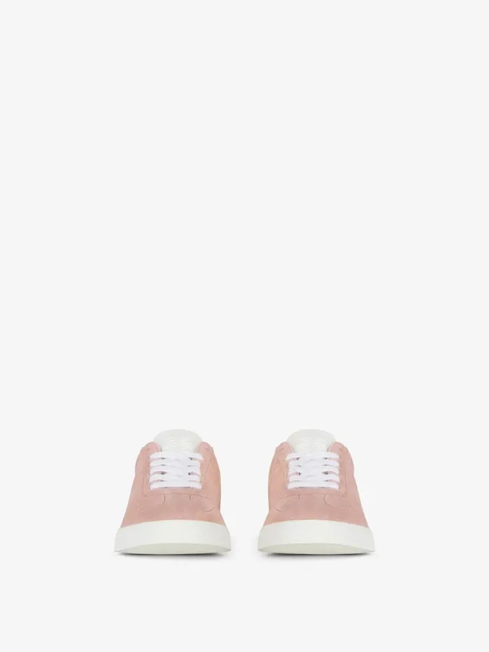 Women Sneakers Givenchy Town Sneakers In Suede Old Pink Women Sneakers Givenchy Town Sneakers In Suede Old Pink