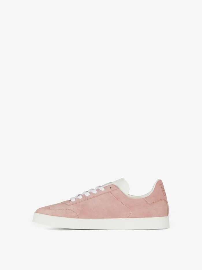 Women Sneakers Givenchy Town Sneakers In Suede Old Pink Women Sneakers Givenchy Town Sneakers In Suede Old Pink