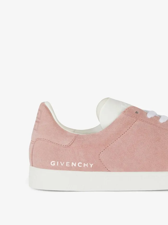 Women Sneakers Givenchy Town Sneakers In Suede Old Pink Women Sneakers Givenchy Town Sneakers In Suede Old Pink