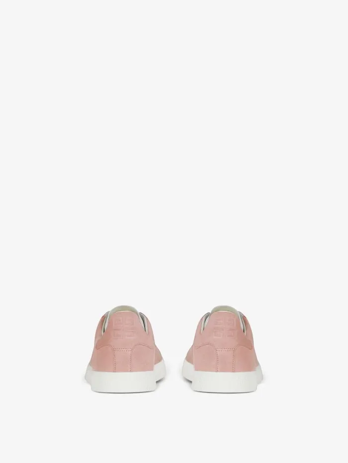 Women Sneakers Givenchy Town Sneakers In Suede Old Pink Women Sneakers Givenchy Town Sneakers In Suede Old Pink