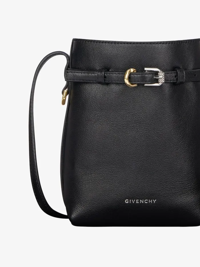 Women Straps and Other Accessories Givenchy Voyou Phone Pouch In Leather Black Women Straps and Other Accessories Givenchy Voyou Phone Pouch In Leather Black