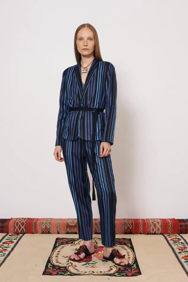 Women Sueded Tencel Sea Jai Jacket Raquel Allegra Jackets