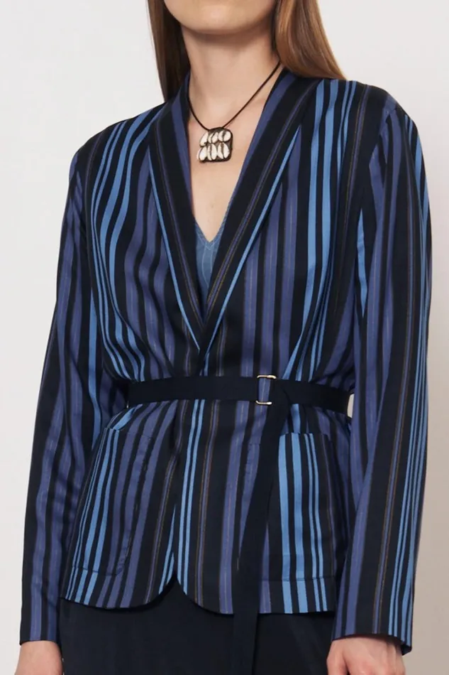Women Sueded Tencel Sea Jai Jacket Raquel Allegra Jackets