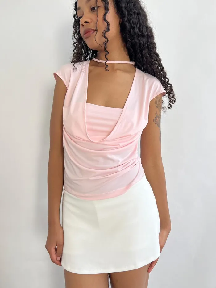Women Sully Top Pink Lisa Says Gah Sleeveless Tops