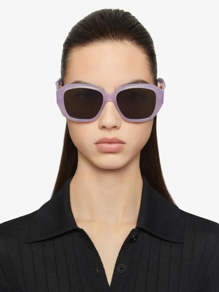 Women Sunglasses Givenchy GV Day Sunglasses In Acetate Lilac Women Sunglasses Givenchy GV Day Sunglasses In Acetate Lilac
