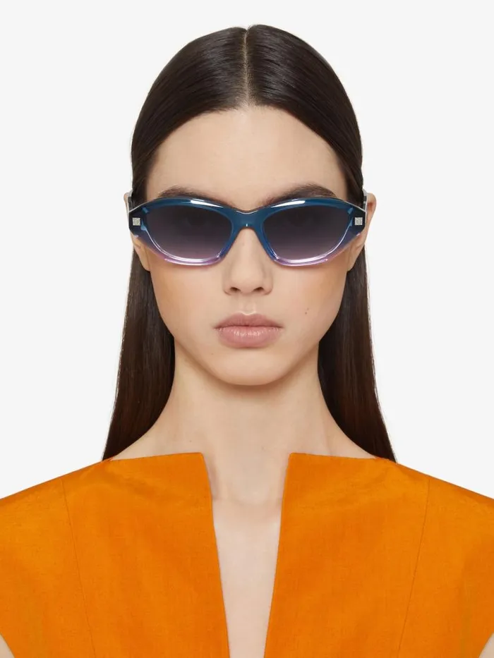 Women Sunglasses Givenchy GV Day Sunglasses In Acetate Purpleblue Women Sunglasses Givenchy GV Day Sunglasses In Acetate Purpleblue
