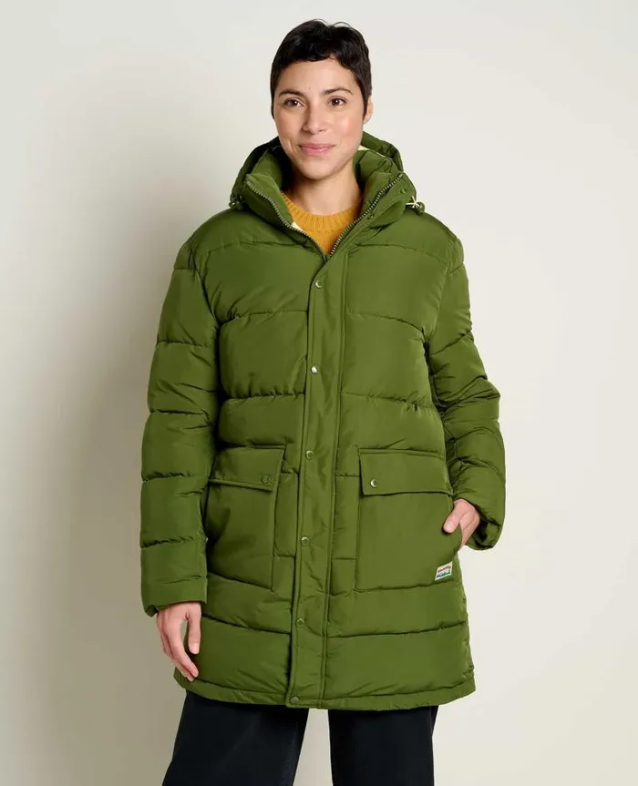Women Sweaters Jackets and Layers Toad and Co Spruce Wood Parka Chive