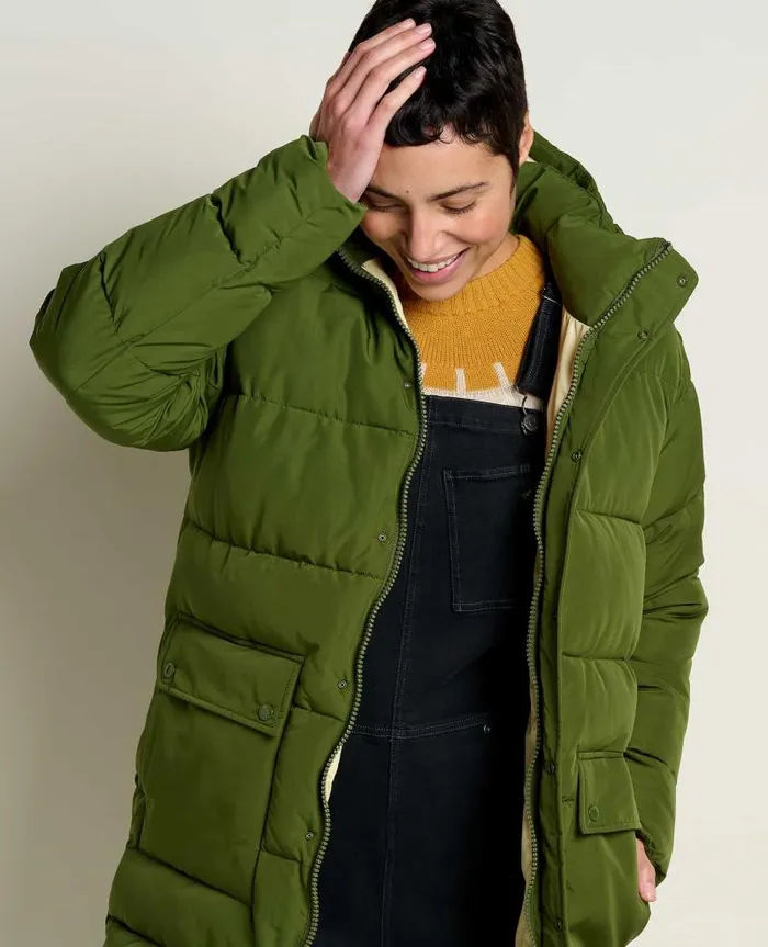 Women Sweaters Jackets and Layers Toad and Co Spruce Wood Parka Chive
