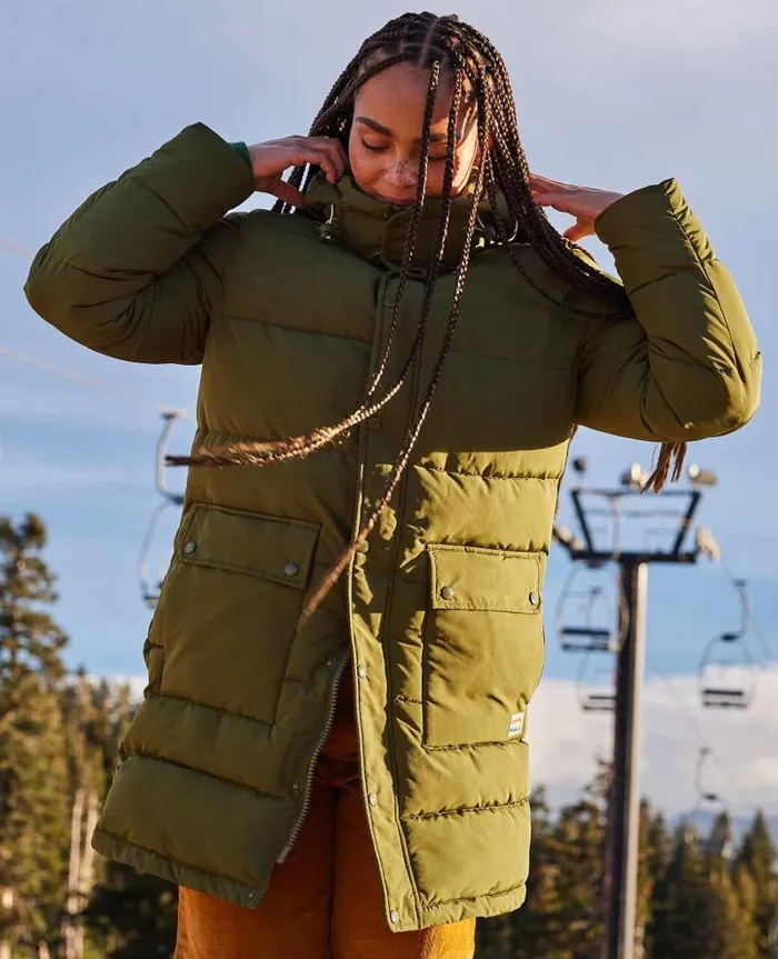Women Sweaters Jackets and Layers Toad and Co Spruce Wood Parka Chive