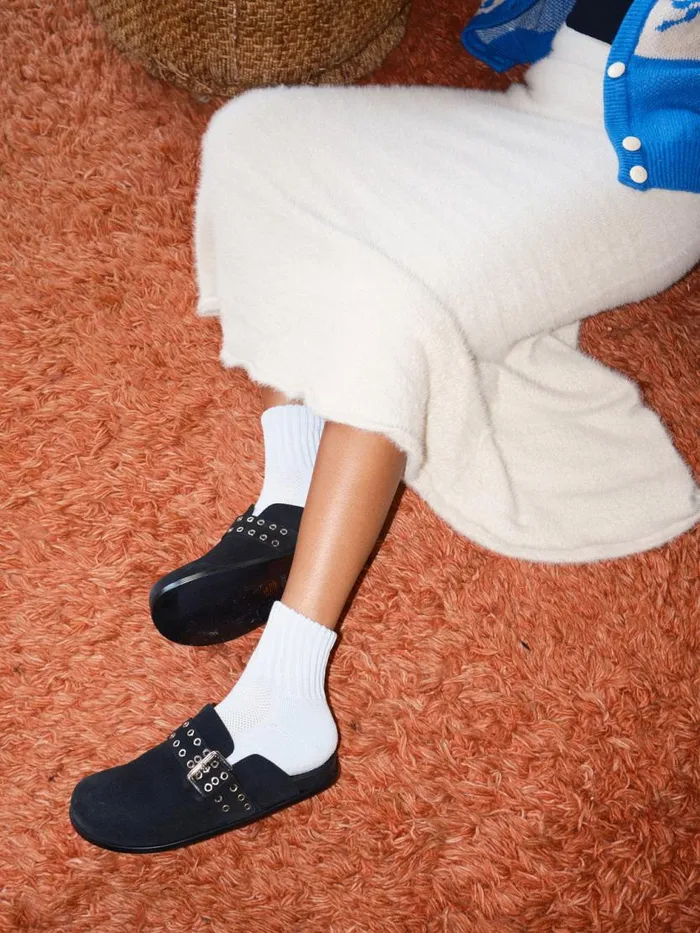 Women Swing Socks Baby Blue Lisa Says Gah Socks