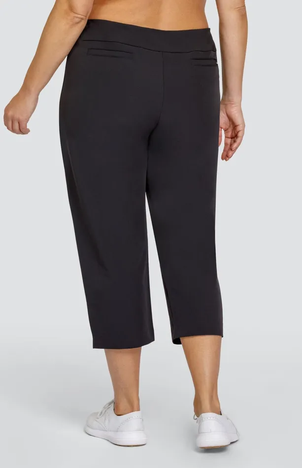 Women Tail Activewear Capris Allure 22034 Capri Onyx Black