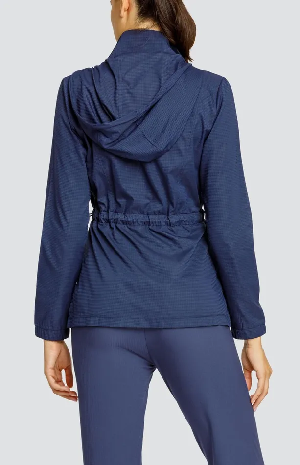 Women Tail Activewear Nola Water Resistant Jacket Navy Blue