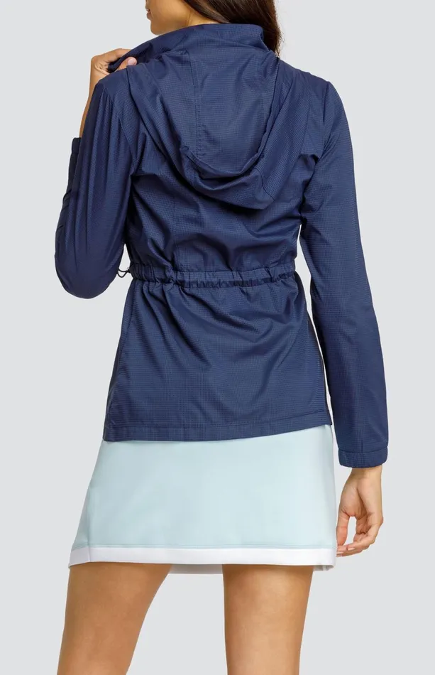 Women Tail Activewear Nola Water Resistant Jacket Navy Blue