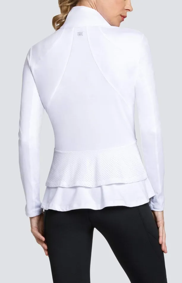 Women Tail Activewear Rachel Jacket Chalk White