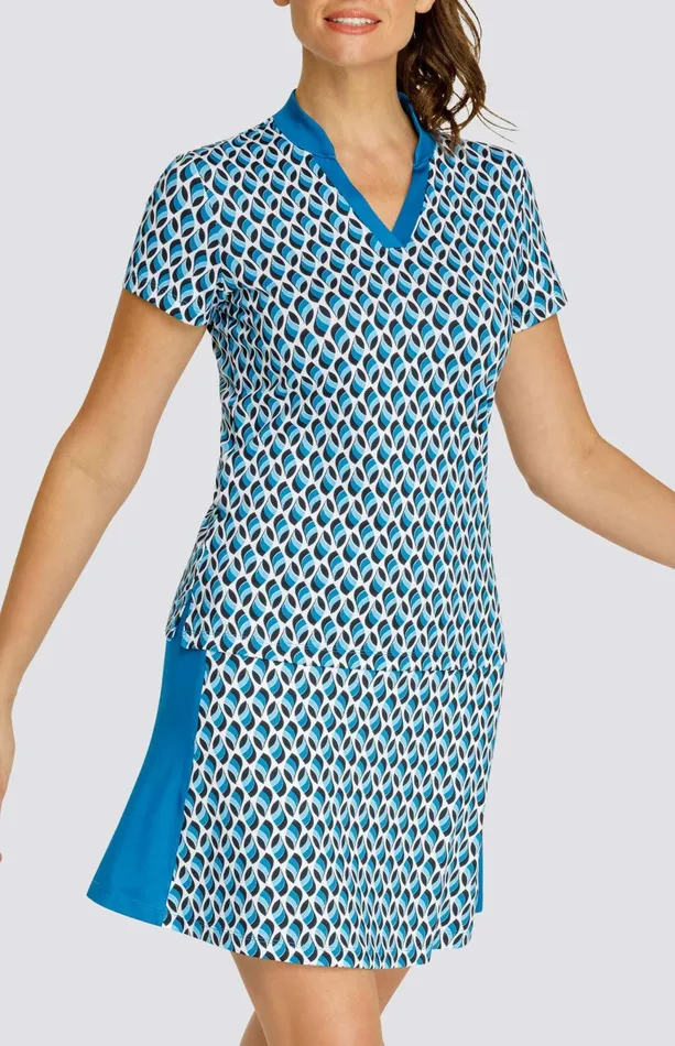 Women Tail Activewear Short Sleeve Atha Top Cascading Petals