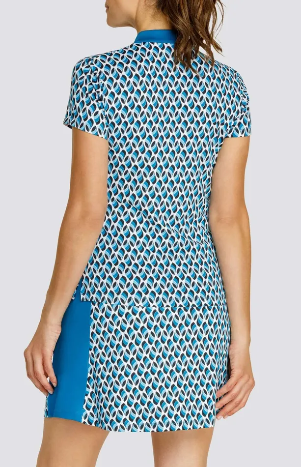 Women Tail Activewear Short Sleeve Atha Top Cascading Petals