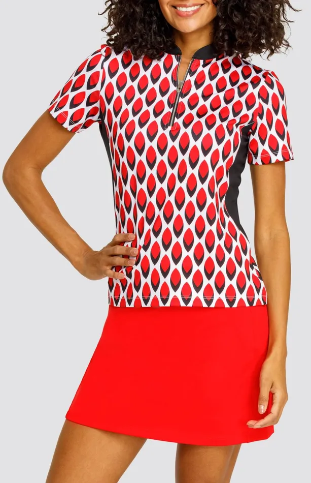 Women Tail Activewear Short Sleeve Sagwa Top Whimsical Daze