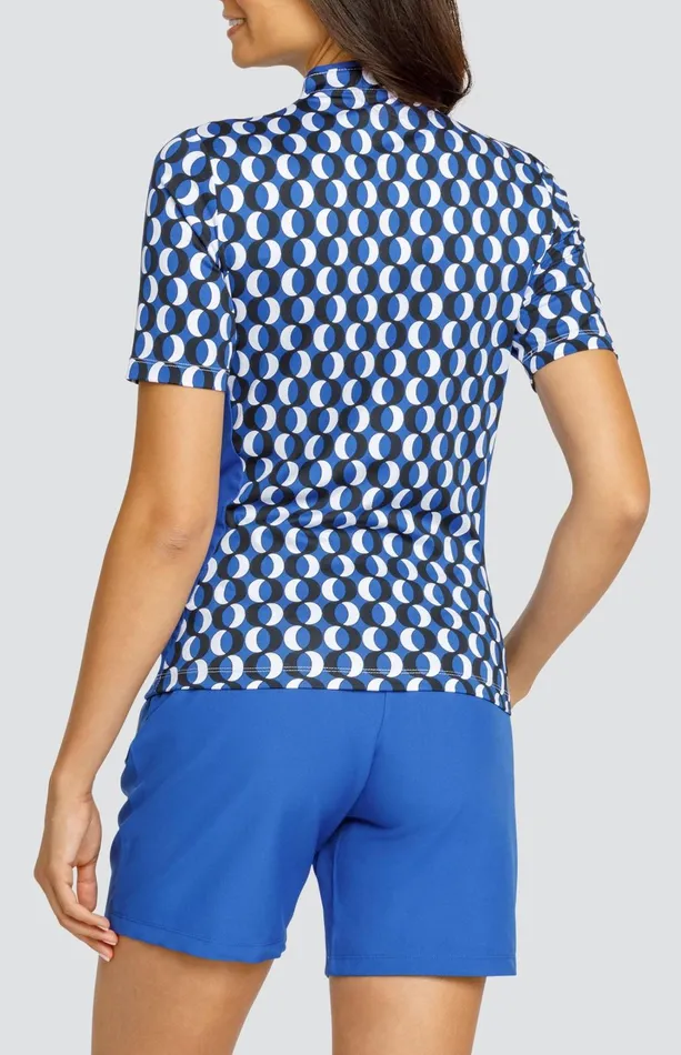Women Tail Activewear Short Sleeve Shaine Top Enchanted Geo