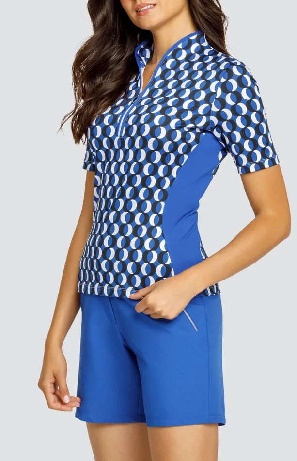 Women Tail Activewear Short Sleeve Shaine Top Enchanted Geo