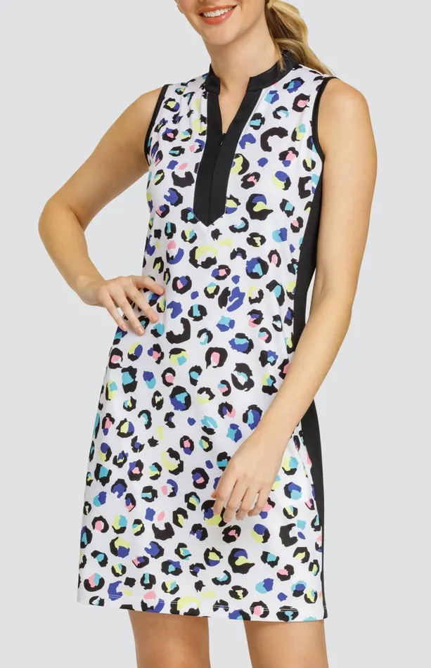 Women Tail Activewear Sleeveless Azura 365034 Dress Painted Panther