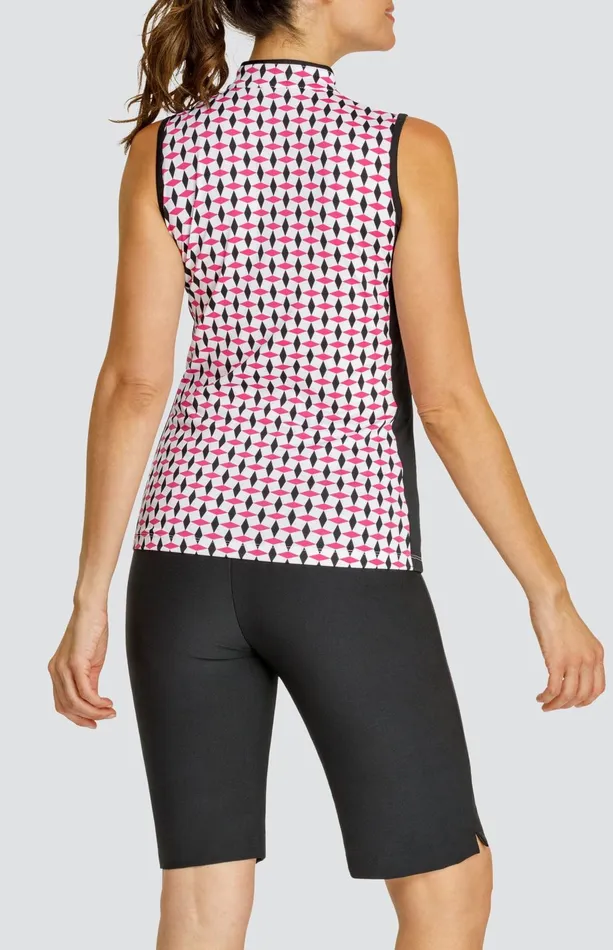 Women Tail Activewear Sleeveless Darly Top Ditsy Jewel