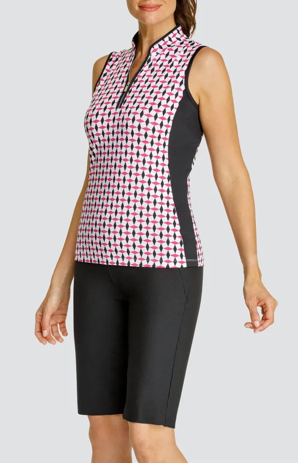 Women Tail Activewear Sleeveless Darly Top Ditsy Jewel